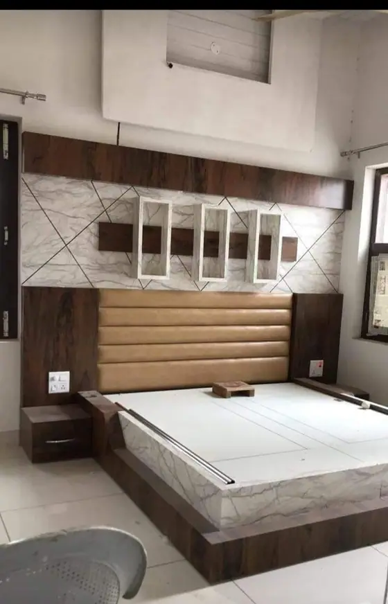 Bed design by BNS Interiors, Bangalore – 1