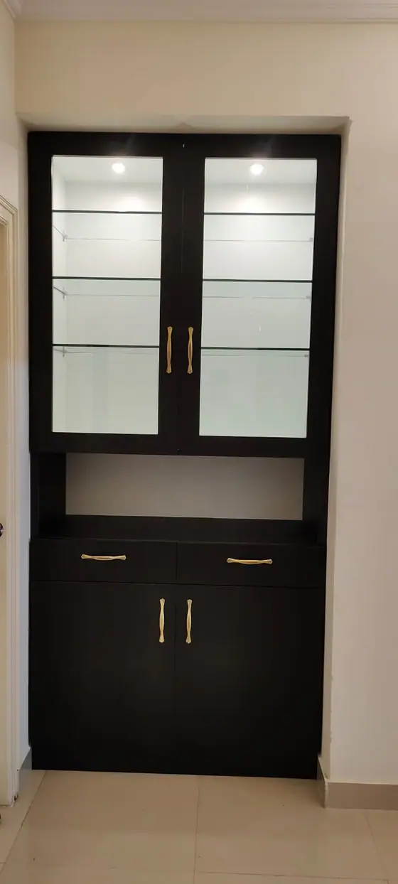 Crockery unit design by BNS Interiors, Bangalore – 6