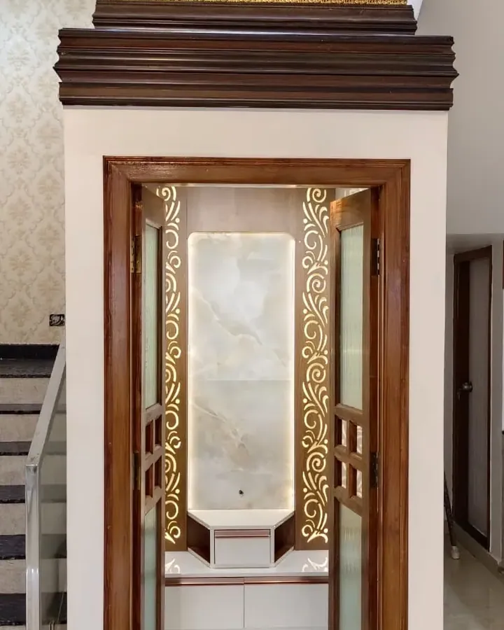 Pooja Units by BNS Interiors