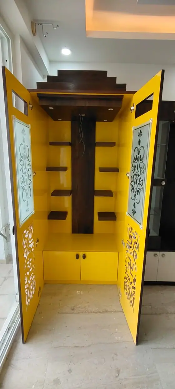 Pooja unit design by BNS Interiors, Bangalore – 4