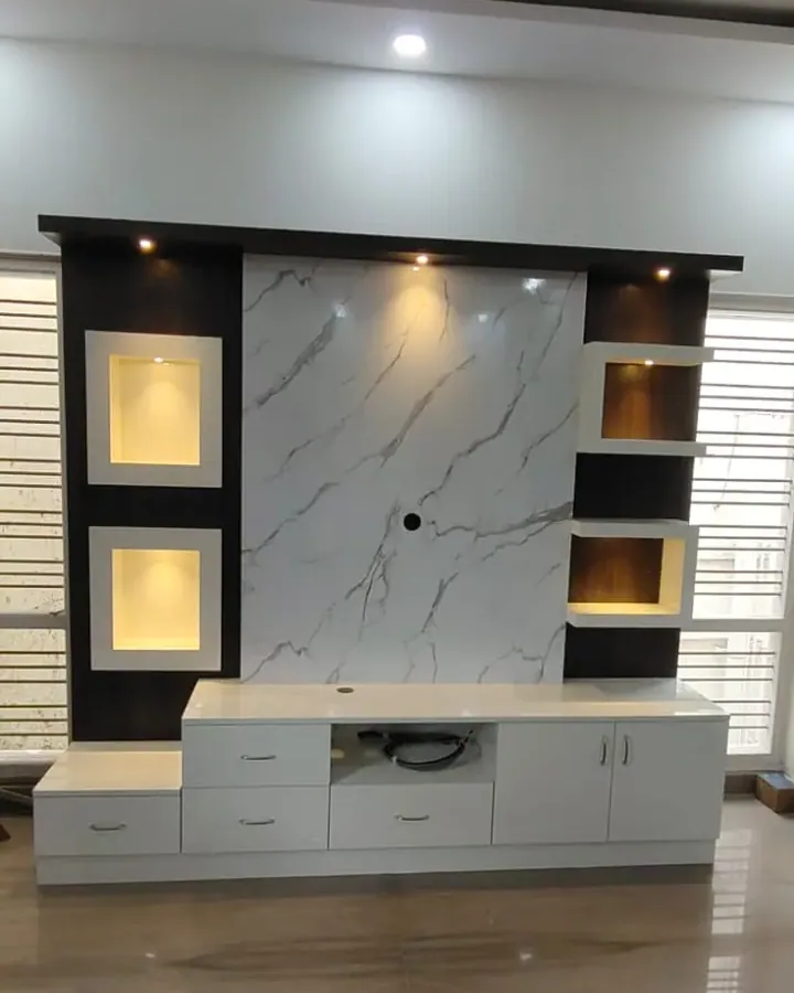 TV Units by BNS Interiors