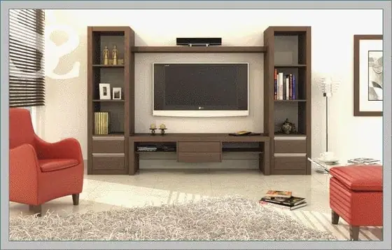 TV unit design by BNS Interiors, Bangalore – 18