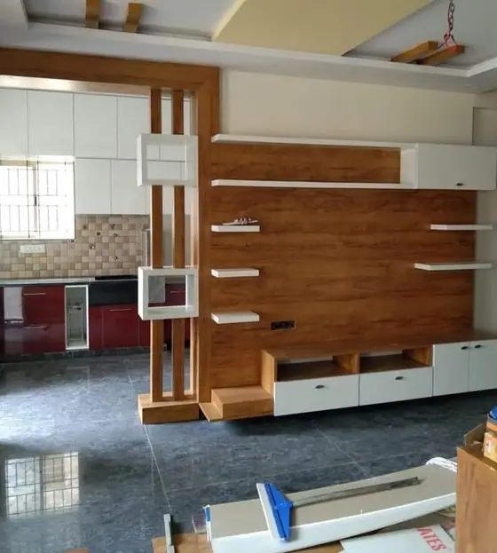 TV unit design by BNS Interiors, Bangalore – 27