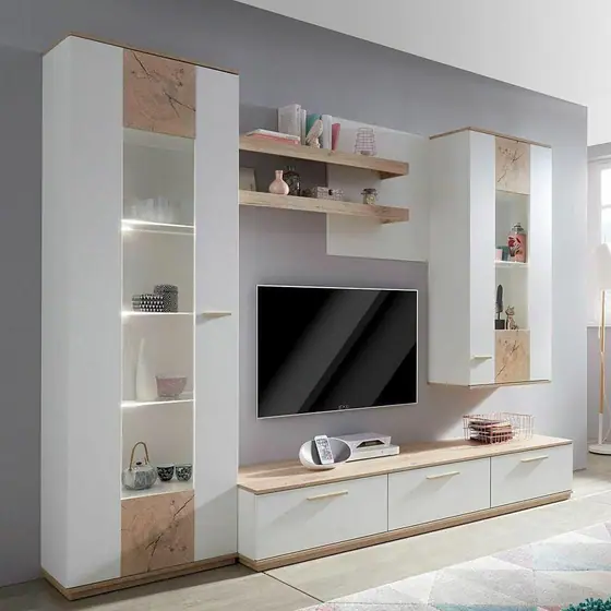 TV unit design by BNS Interiors, Bangalore – 61