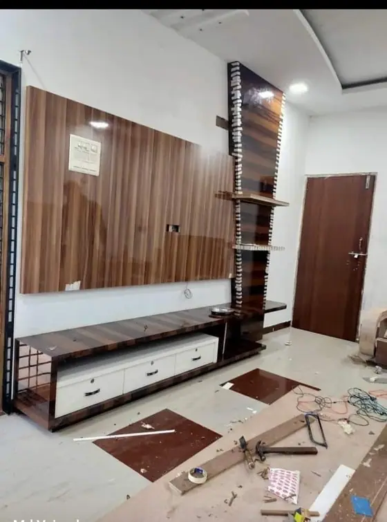 TV unit design by BNS Interiors, Bangalore – 57