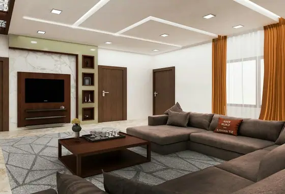 TV unit design by BNS Interiors, Bangalore – 16