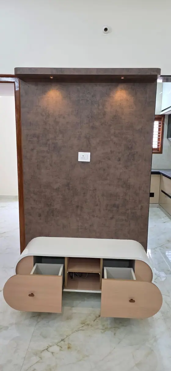 TV unit design by BNS Interiors, Bangalore – 36