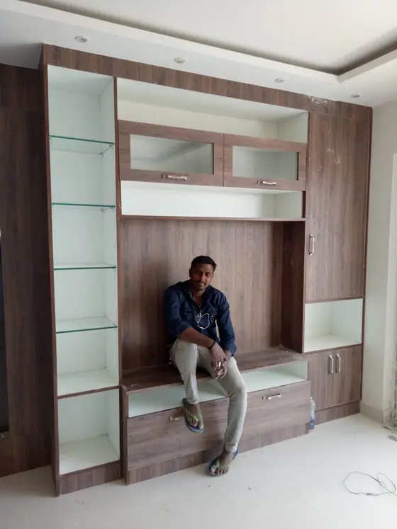 TV unit design by BNS Interiors, Bangalore – 78